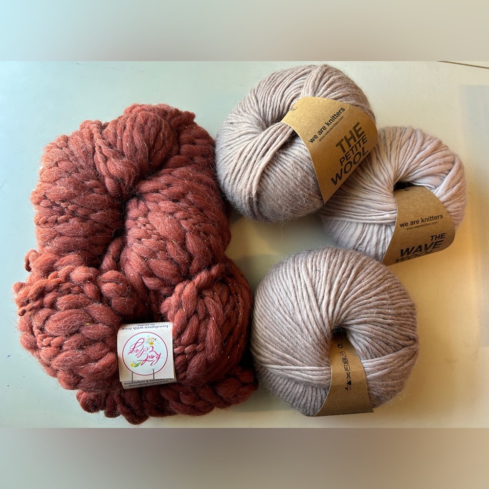 YARN DESTASH / Knit Collage & We Are Knitters Bundle